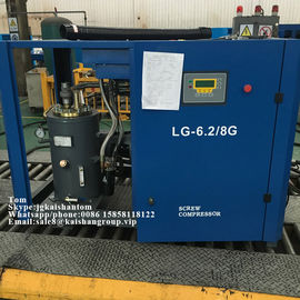 1-jährige Garantie-blaue Drehschrauben-industrieller Luftkompressor für Sandstrahlen