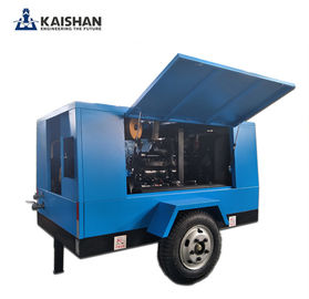 Portierbarer schraubenartiger DieselLuftkompressor Kaishan Energiesparend