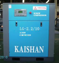 Schraubenluftkompressor PLC der hohen Leistungsfähigkeit steuerte kleiner 1.0mpa 10 Stange 145psi