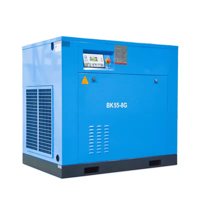Elektrischer 55 kW 100 PS 10m3/min 8-barer Luftkompressor Drehgaskompressor BK55-8G