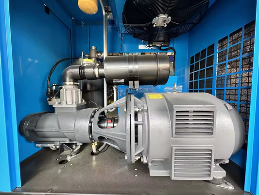 Elektrischer 55 kW 100 PS 10m3/min 8-barer Luftkompressor Drehgaskompressor BK55-8G