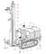 geothermische Wasser-Brunnenbohrungs-Maschine des Bohrloch-180kw
